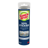 slide 18 of 29, Scotch-Brite 50% Stickier Large Surface Lint Roller Refill, 8 in x 31.4 ft