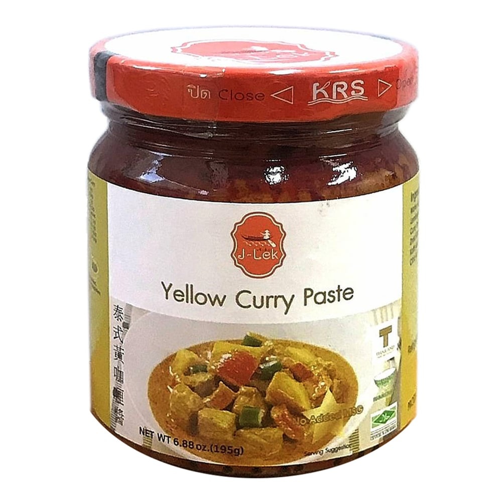 slide 1 of 1, J-Lek Yellow Curry Paste, 6.88 oz