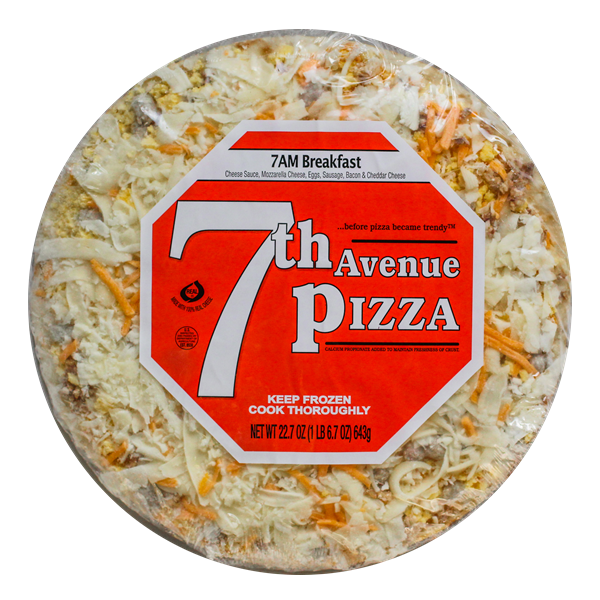 slide 1 of 1, 7Th Ave Breakfast Pizza, 21.53 oz