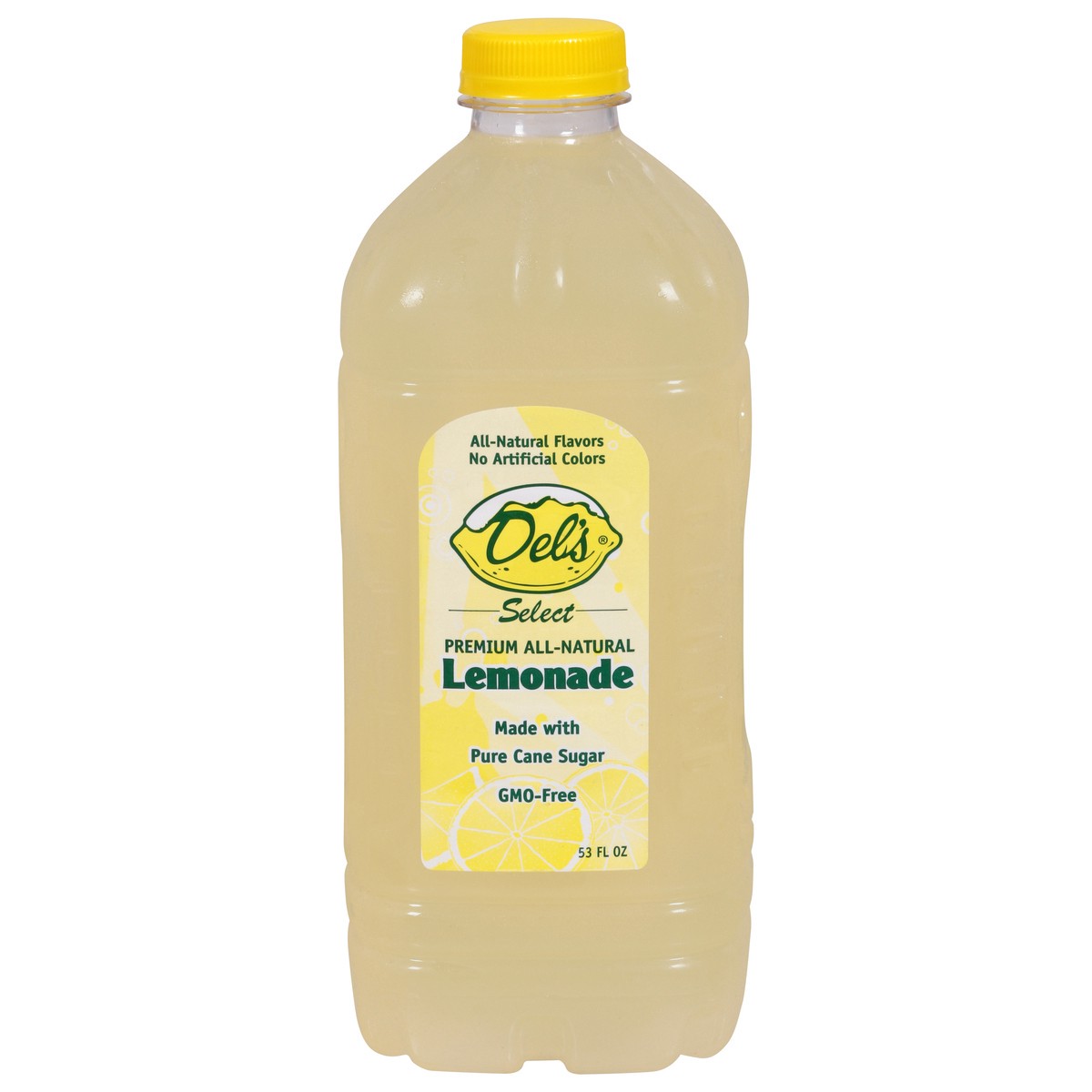 slide 14 of 14, Del's Select Premium All-Natural Lemonade - 53 fl oz, 53 fl oz