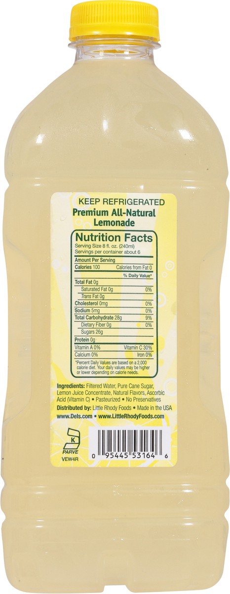 slide 13 of 14, Del's Select Premium All-Natural Lemonade - 53 fl oz, 53 fl oz