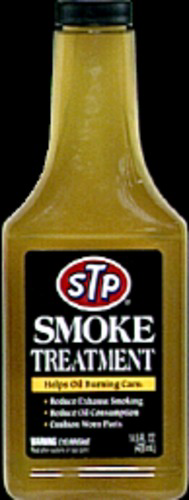 slide 1 of 2, STP Smoke Oil Treatment, 14.5 oz