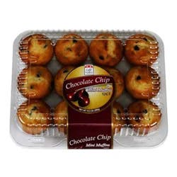 Café Valley Mini Chocolate Chip Muffins
