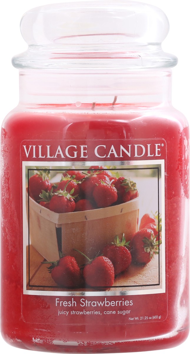 slide 9 of 9, Village Candle Fresh Strawberries, 21.25 oz