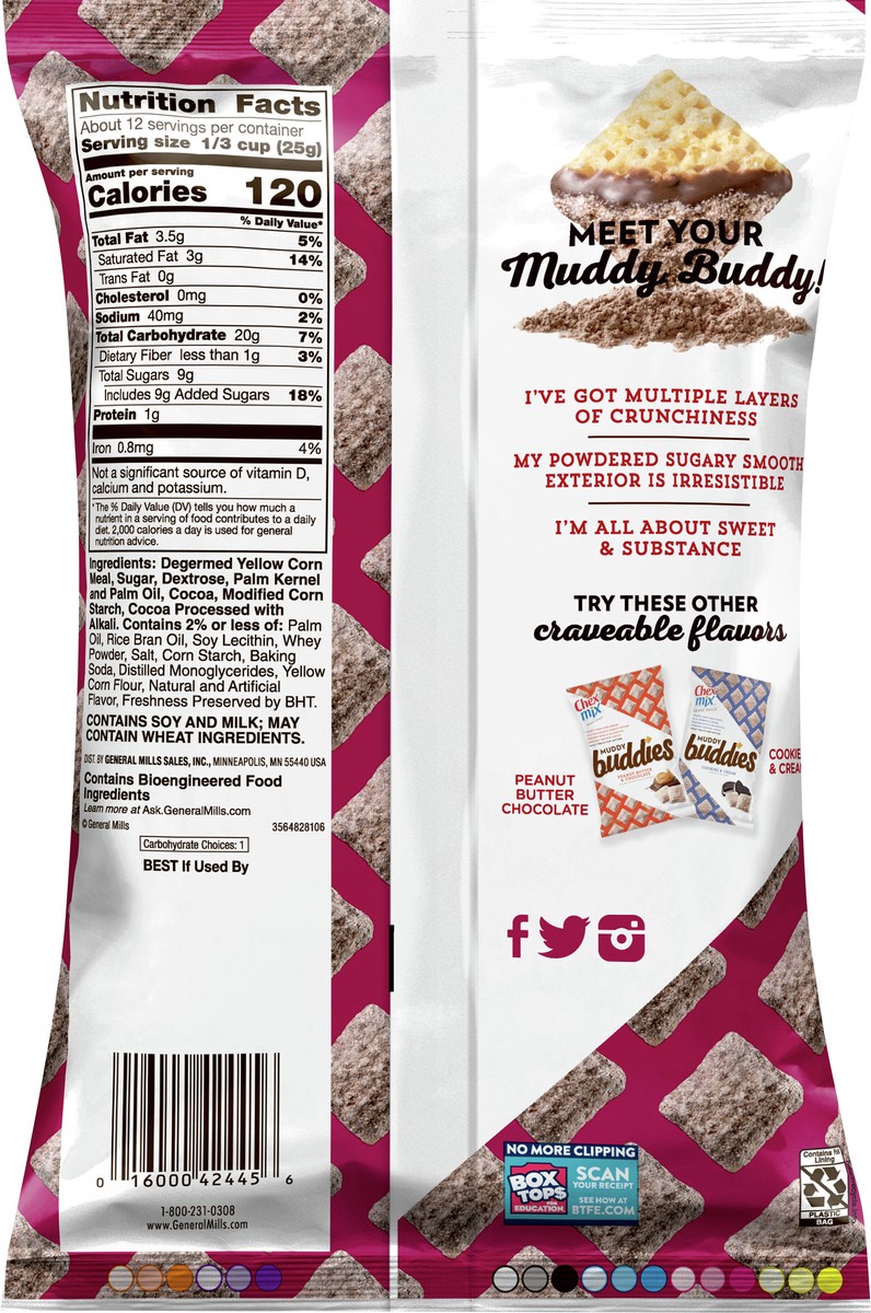 slide 5 of 9, Chex Mix Muddy Buddies Brownie Supreme Snack 10.5 oz, 10.5 oz
