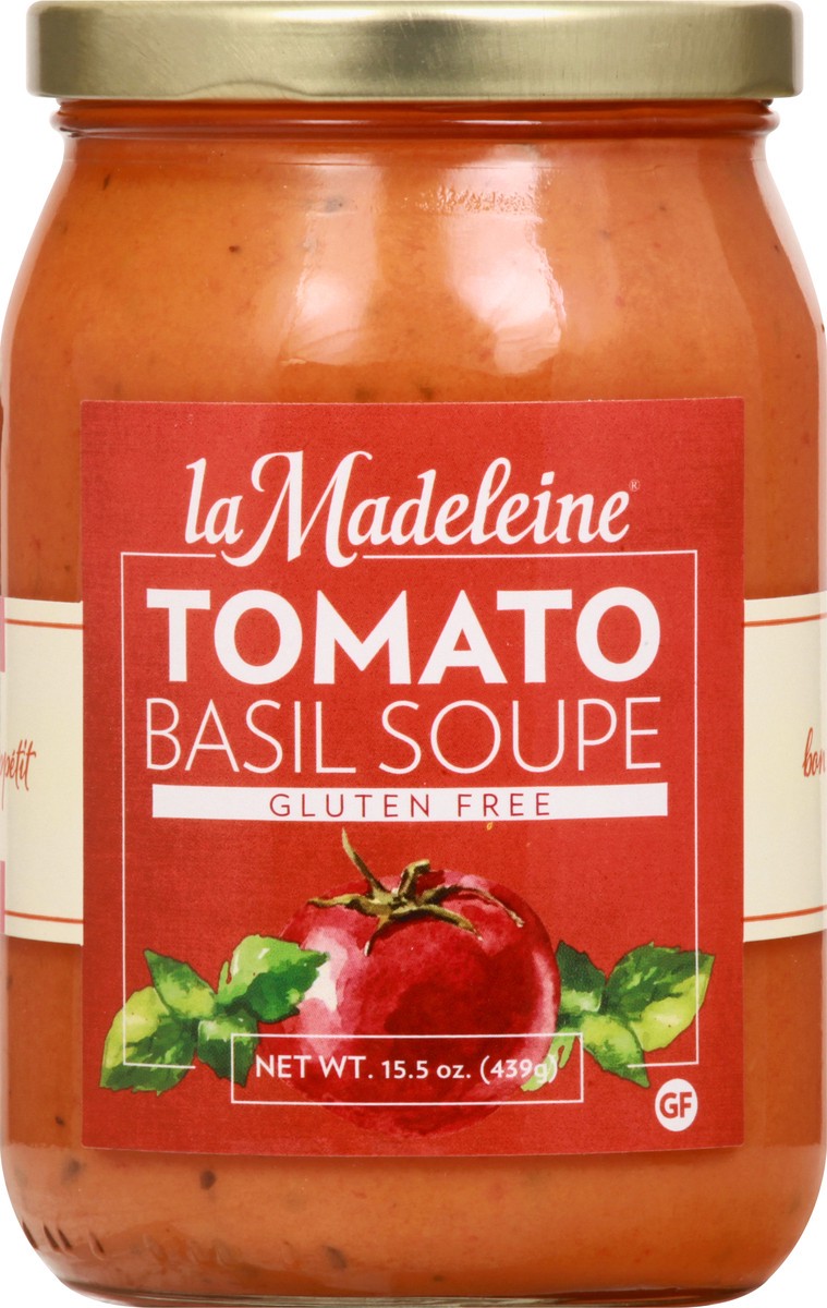 slide 6 of 9, La Madeleine Gluten Free Tomato Basil Soupe, 15.5 oz