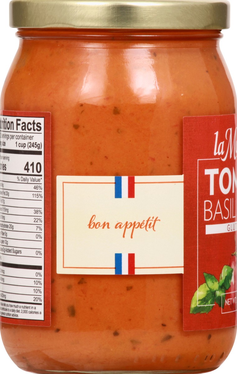 slide 7 of 9, La Madeleine Gluten Free Tomato Basil Soupe, 15.5 oz