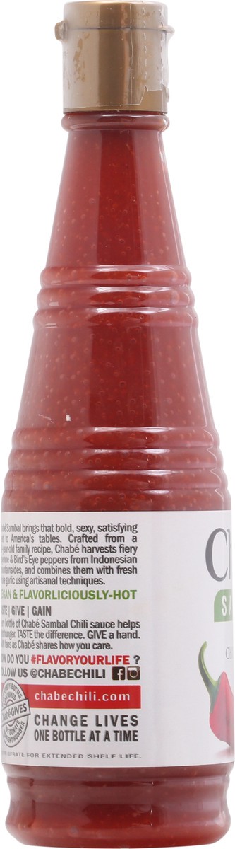 slide 6 of 13, Chabe Sambal Chili Sauce, 10.9 fl oz