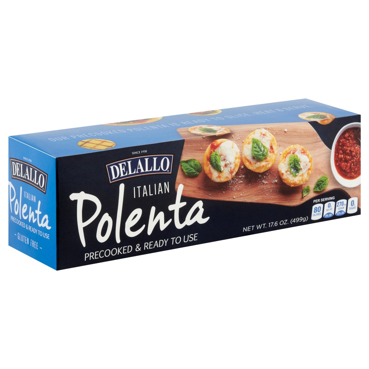 slide 2 of 10, DeLallo Italian Ready To Use Polenta, 17.6 oz