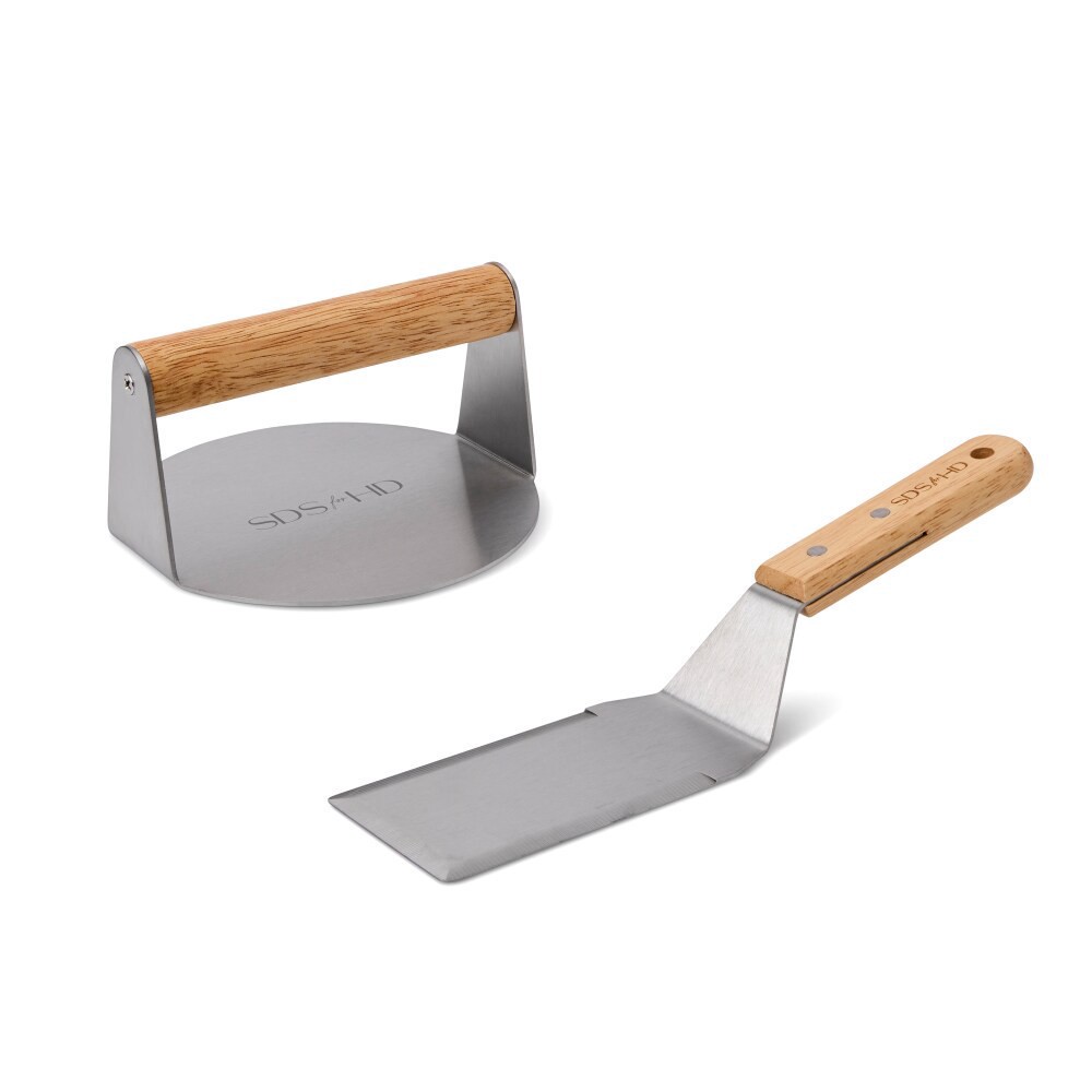 slide 2 of 5, SDS for HD Designs Burger Press & Turner Set, 2 ct