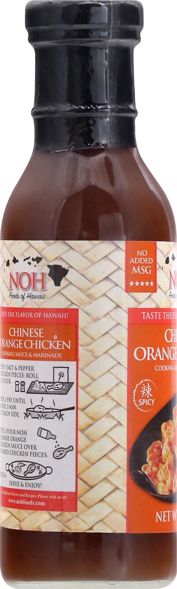 slide 5 of 12, NOH Spicy Chinese Orange Chicken Cooking Sauce & Marinade 13.5 oz, 13.5 oz