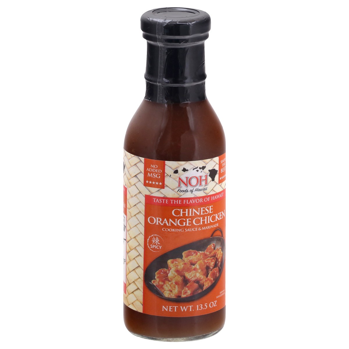 slide 12 of 12, NOH Spicy Chinese Orange Chicken Cooking Sauce & Marinade 13.5 oz, 13.5 oz