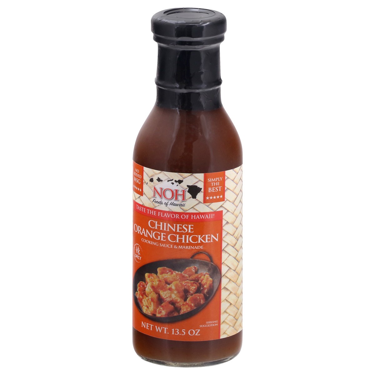 slide 7 of 12, NOH Spicy Chinese Orange Chicken Cooking Sauce & Marinade 13.5 oz, 13.5 oz