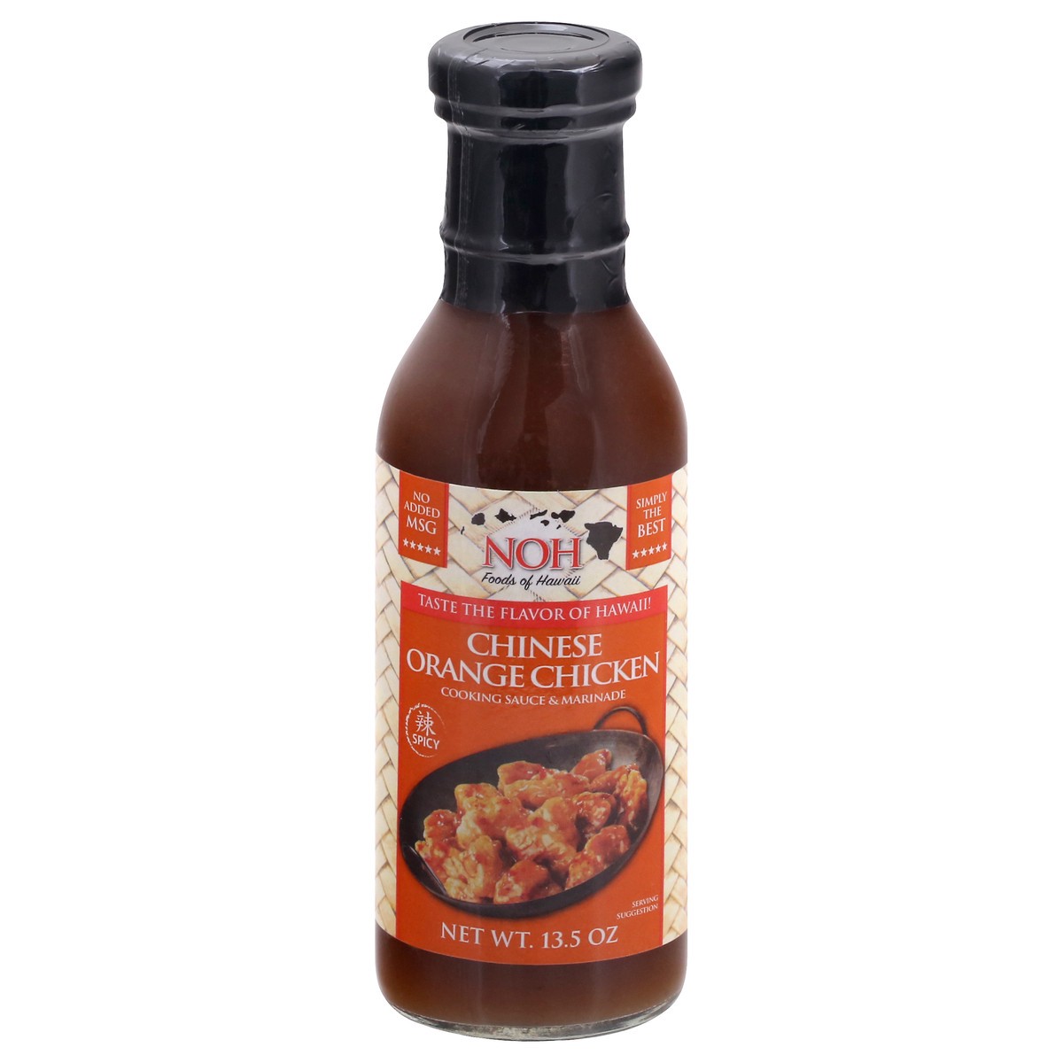 slide 3 of 12, NOH Spicy Chinese Orange Chicken Cooking Sauce & Marinade 13.5 oz, 13.5 oz