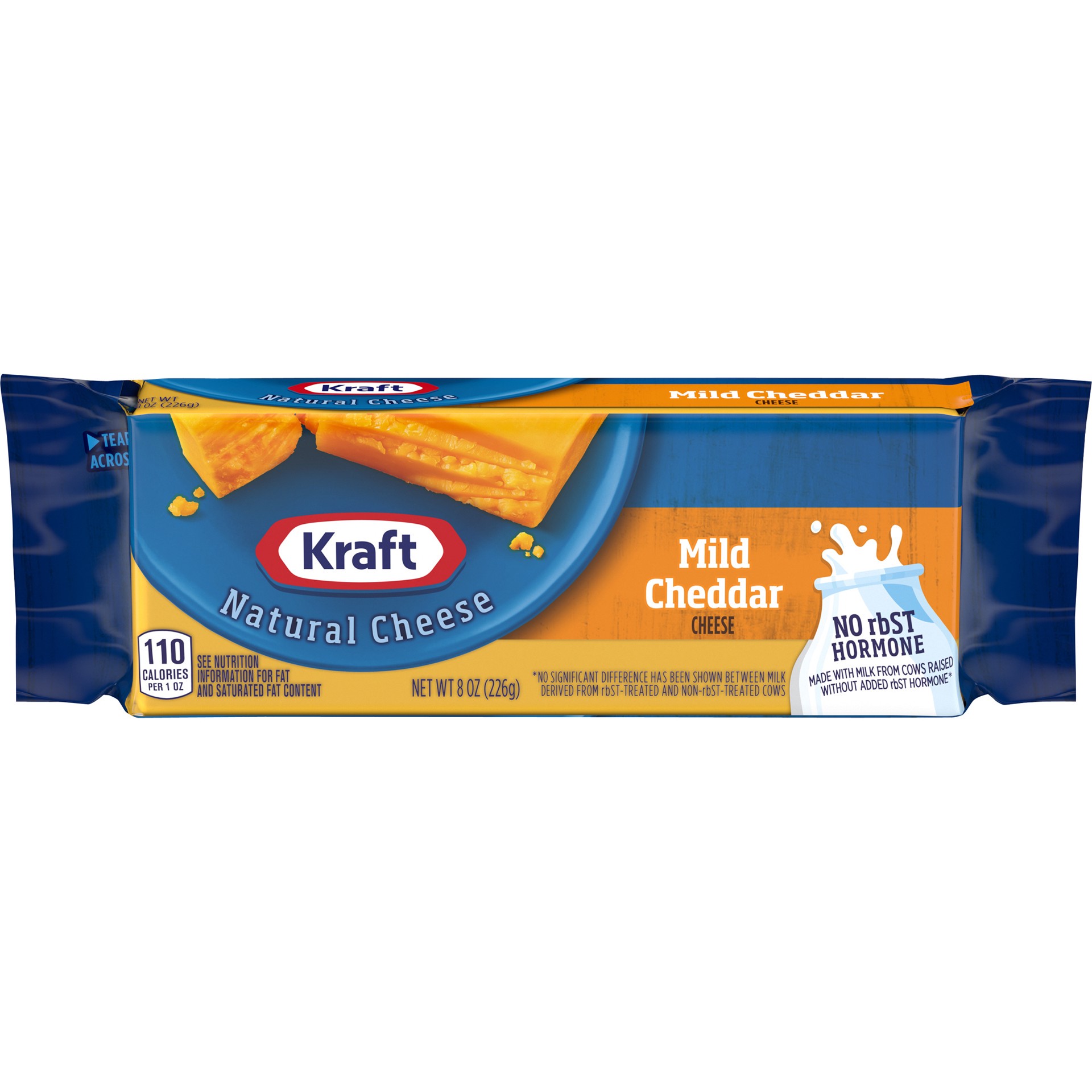 slide 1 of 17, Kraft Mild Cheddar Cheese, 8 oz