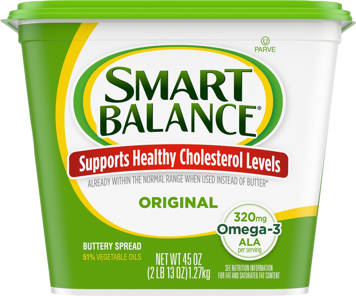 slide 2 of 7, Smart Balance Original Buttery Spread 45 oz, 45 oz
