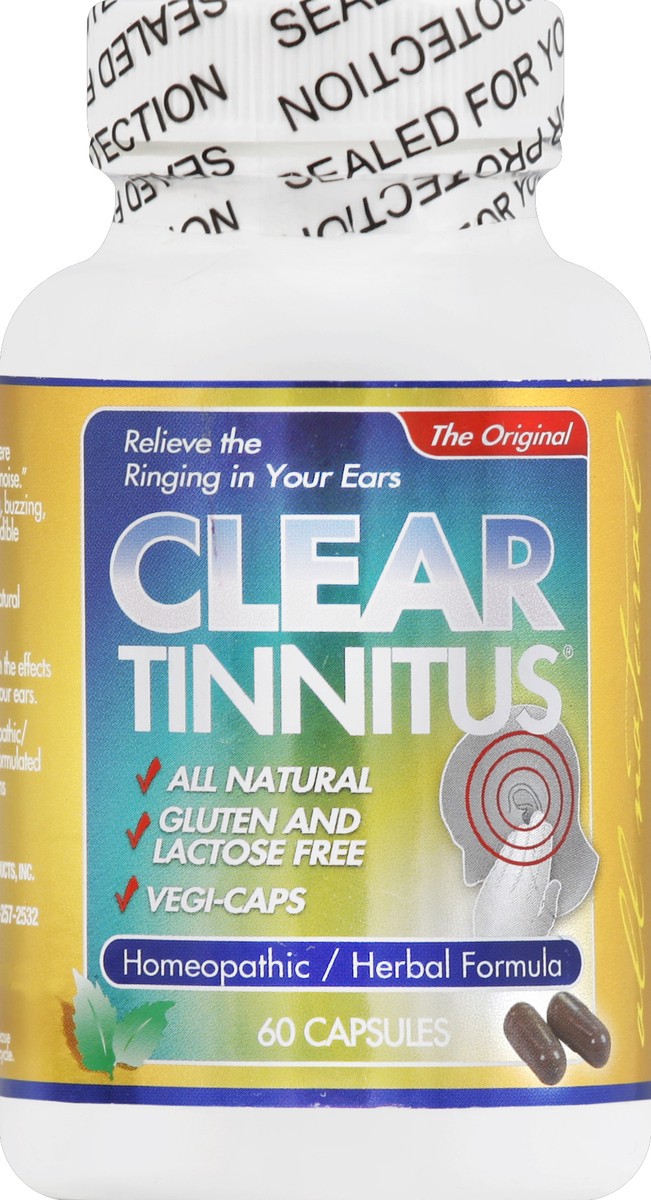 slide 1 of 2, Clear Tinnitus 60 ea, 60 ct