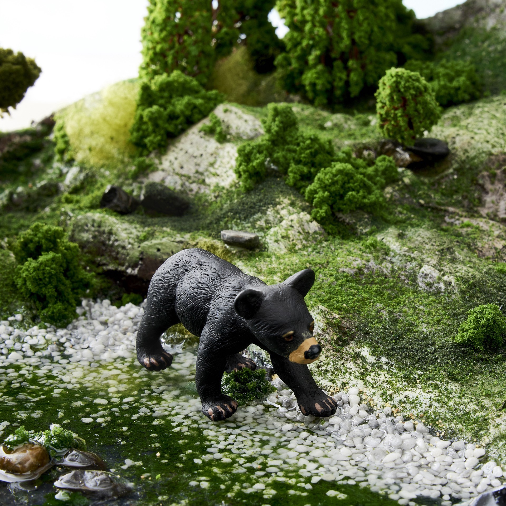 slide 2 of 2, Safari Ltd. Safari Ltd Black Bear Cub, 3 in x 1.5 in