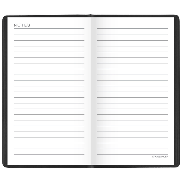 slide 9 of 10, AT-A-GLANCE® Designer Cover 2026 Weekly Planner, Black, Pocket, 3 1/4"" x 5 3/4"", 1 ct