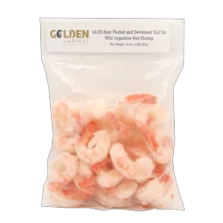Golden Harvest Wild Argentine Red Shrimp 16/25 Raw Peeled