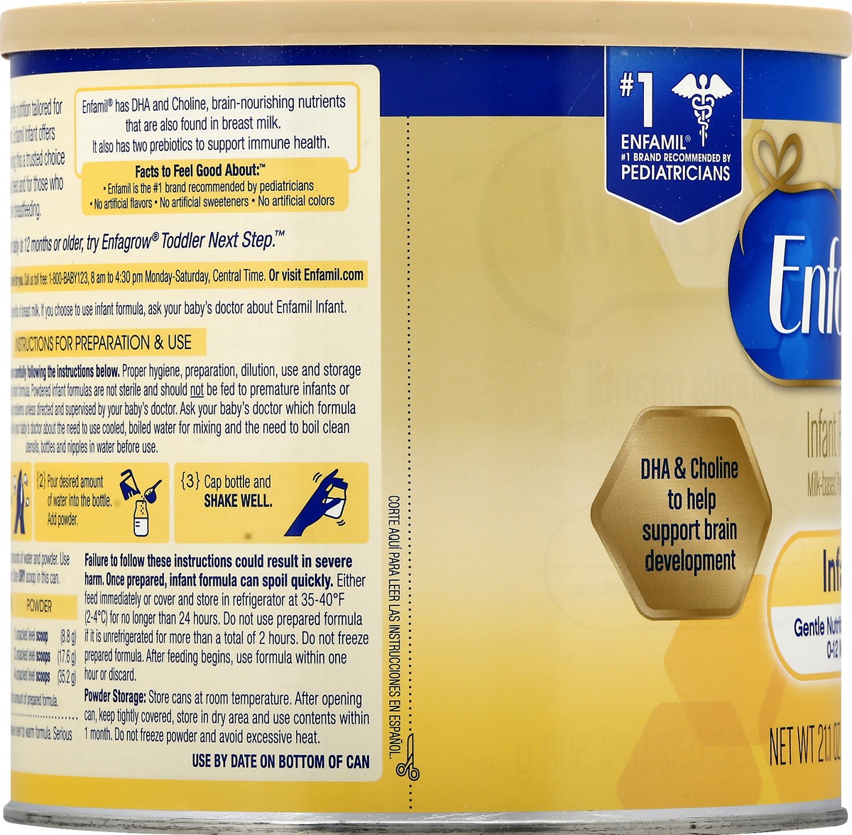 slide 8 of 12, Enfamil Infant Infant Formula 21.1 oz, 21.1 oz