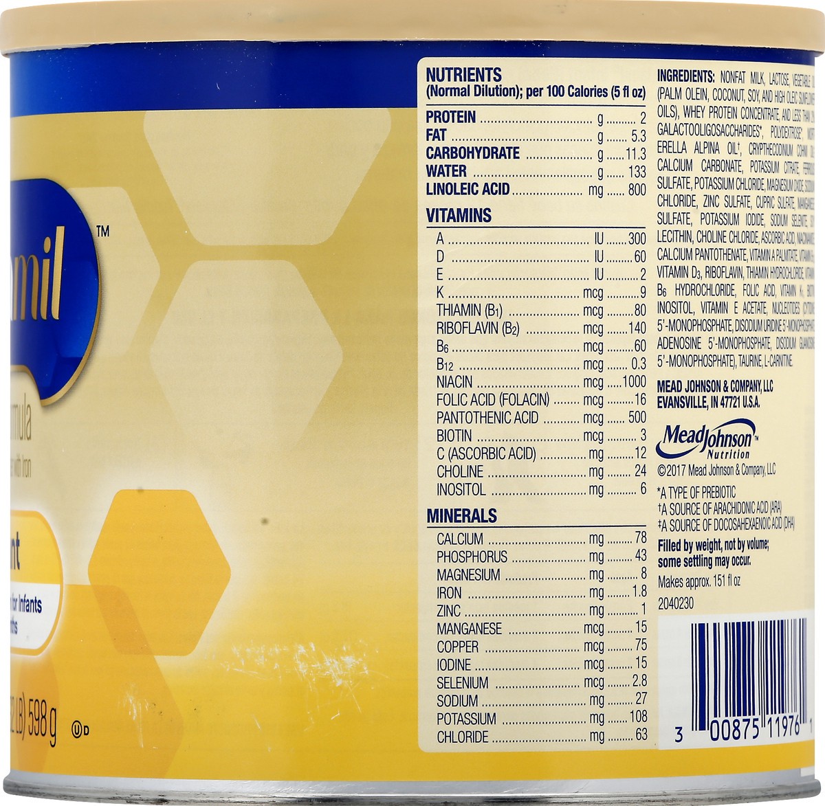 slide 3 of 12, Enfamil Infant Infant Formula 21.1 oz, 21.1 oz