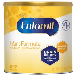 Enfamil Infant Formula, Milk-based Baby Formula with Iron