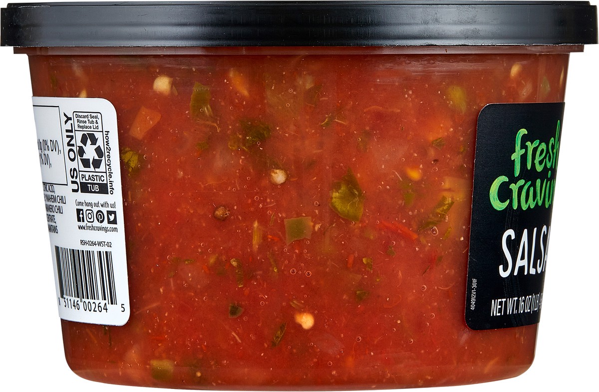 slide 4 of 10, Fresh Cravings Hot Restaurant Style Salsa 16 oz, 16 oz