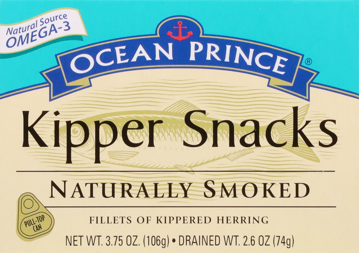 slide 3 of 13, Crown Prince Naturally Smoked Kipper Snacks 3.75 oz, 3.75 oz
