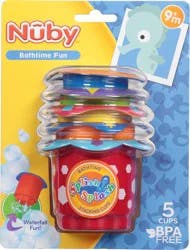 Nuby Splish Splash Stacking Cups 5 ea