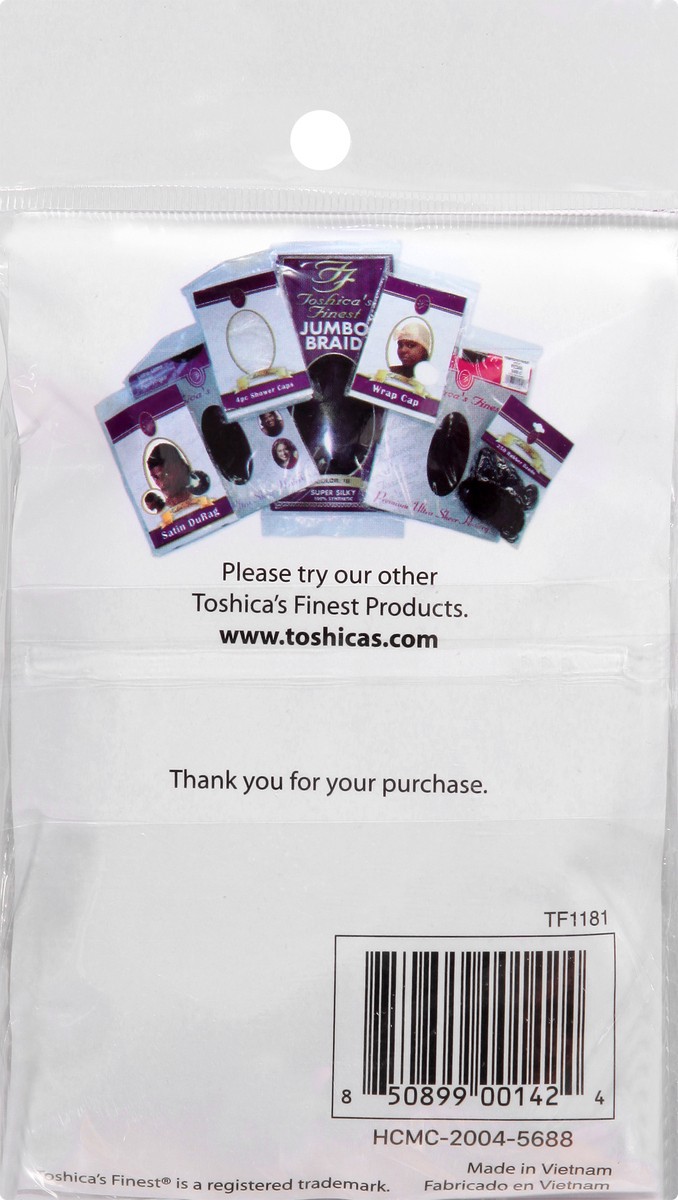 slide 11 of 11, Toshica's Finest 10 Piece Shower Caps 10 ea, 10 ct