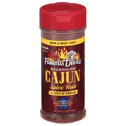 Famous Dave's Seasoning Medium Cajun Spice Rub 5.1 oz