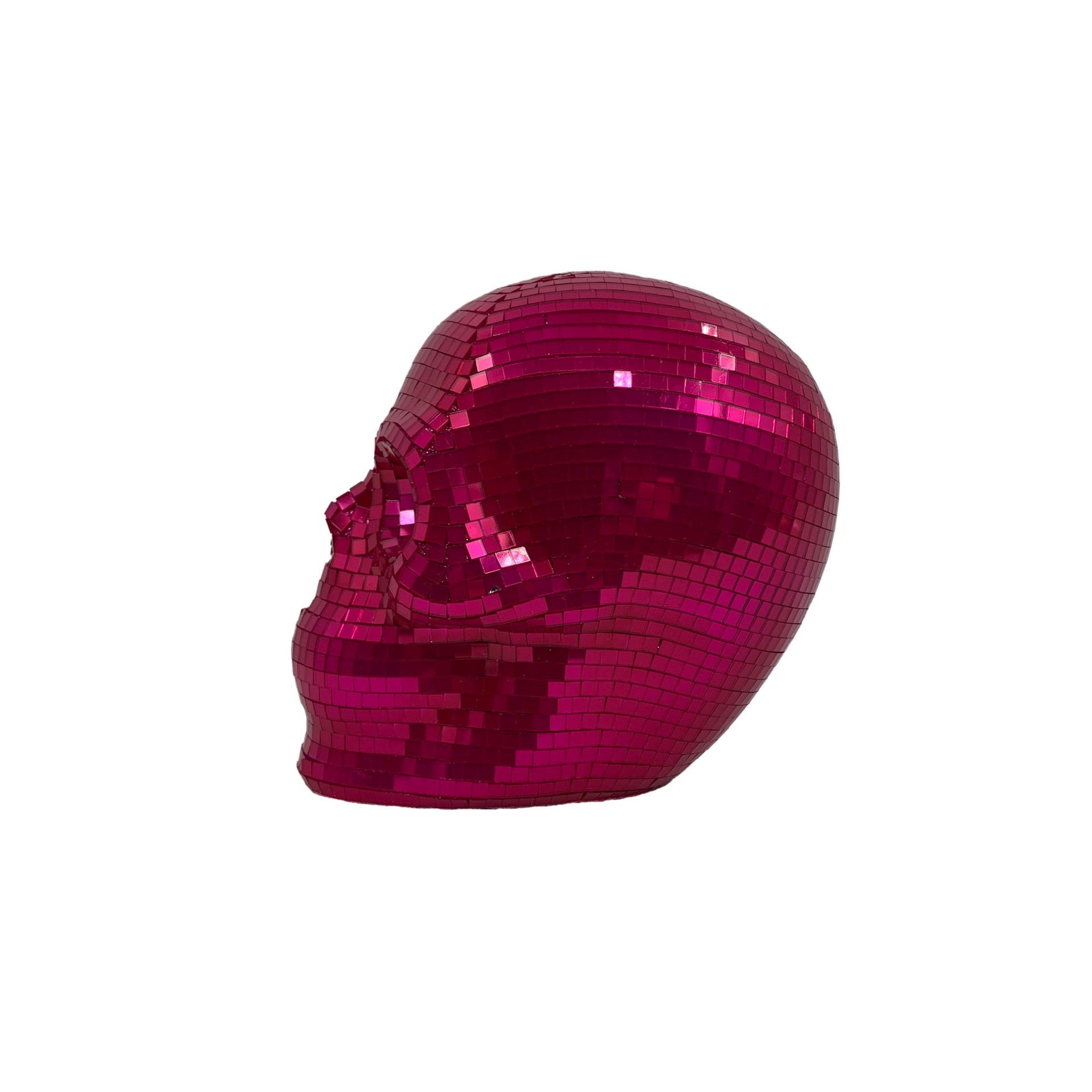 slide 3 of 4, 7" Disco Skull Tabletop Decor By Ashland, 7 in