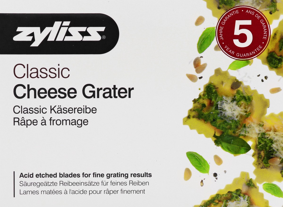 slide 9 of 9, Zyliss Classic Cheese Grater 1 ea, 1 ct