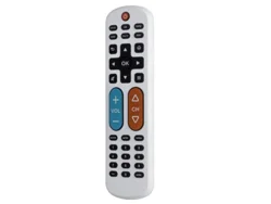 GE Streaming Replacement Remote Control Big Button Backlit White