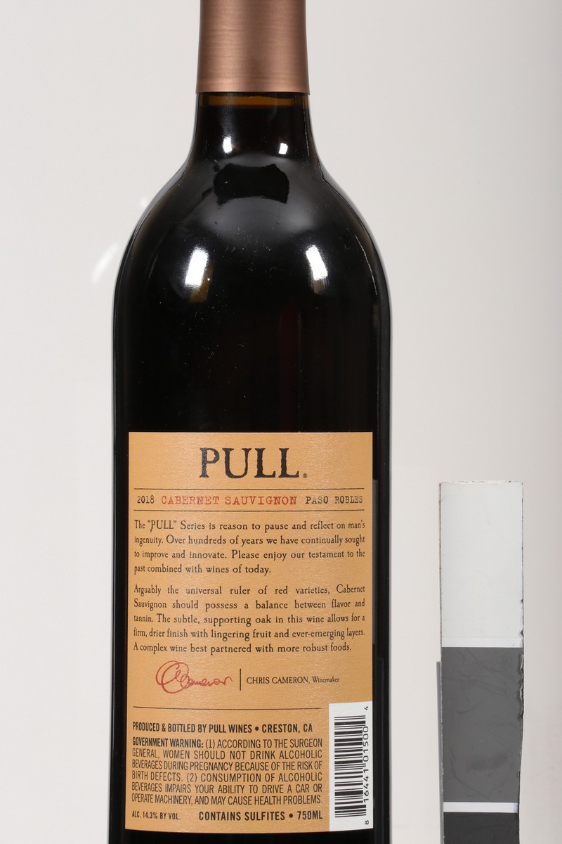 slide 8 of 10, Pull Paso Robles Cabernet Sauvignon 750 ml, 750 ml