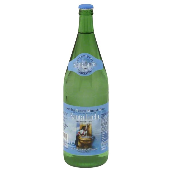 slide 1 of 1, Santa Lucia Sparkling Water Gls - 33.8 fl oz, 33.8 fl oz