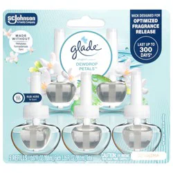 Glade Plug In Scented Oil Refill - Dewdrop Petals - 3.35 oz