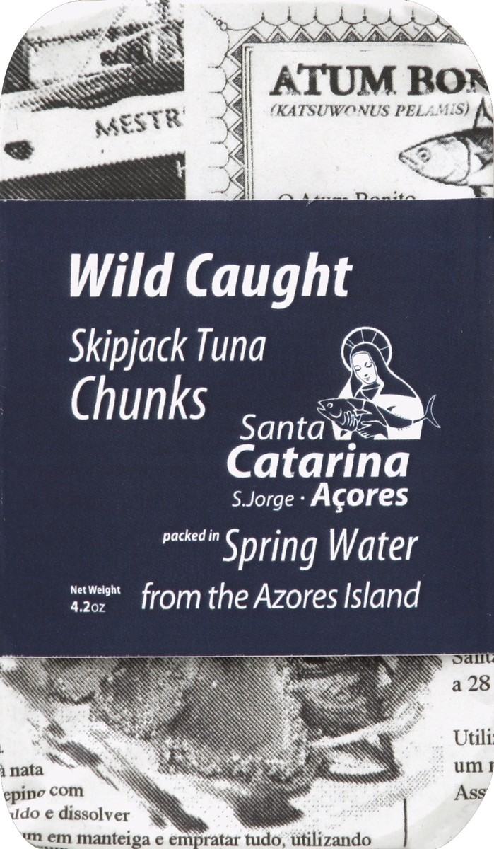 slide 4 of 4, Santa Catarina Tuna Chunks In Spring Water, 4.2 oz