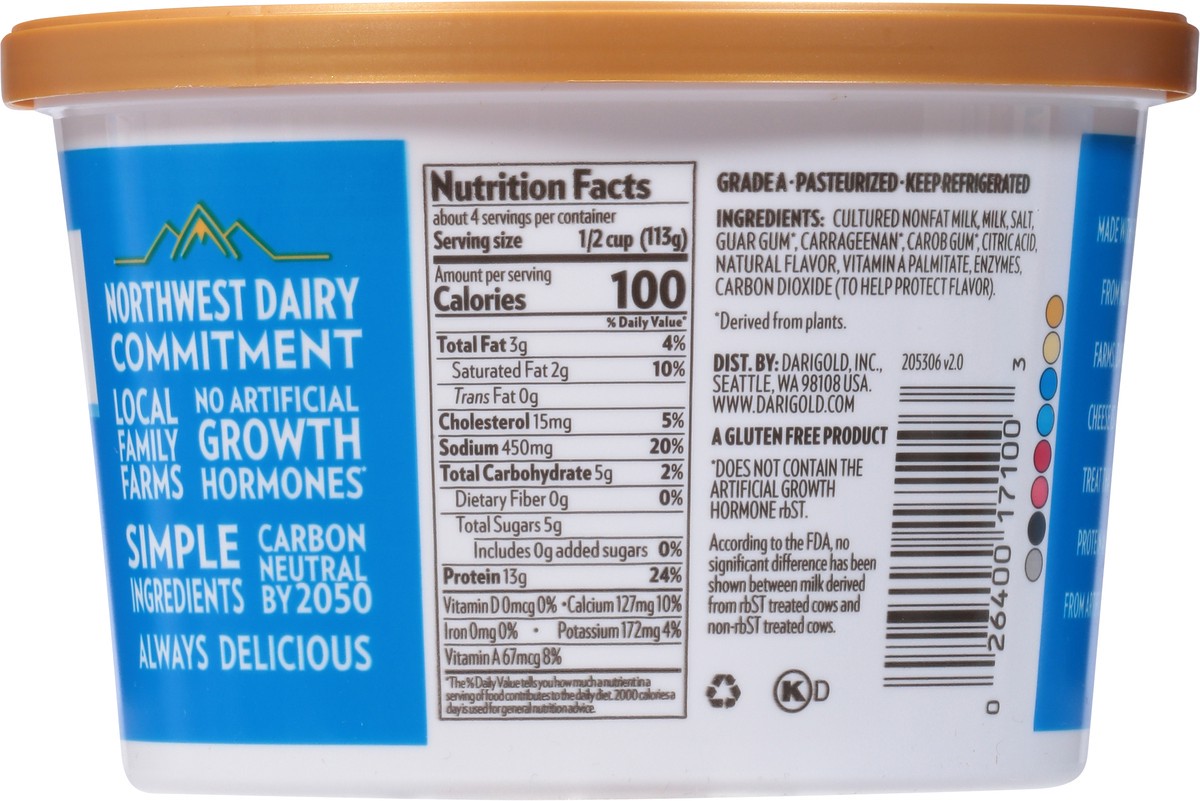 slide 6 of 9, Darigold 2% Milkfat Low Fat Cottage Cheese 16 oz, 16 oz