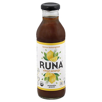 slide 1 of 1, RUNA Lemon Lemongrass Guayusa Tea, 14 oz