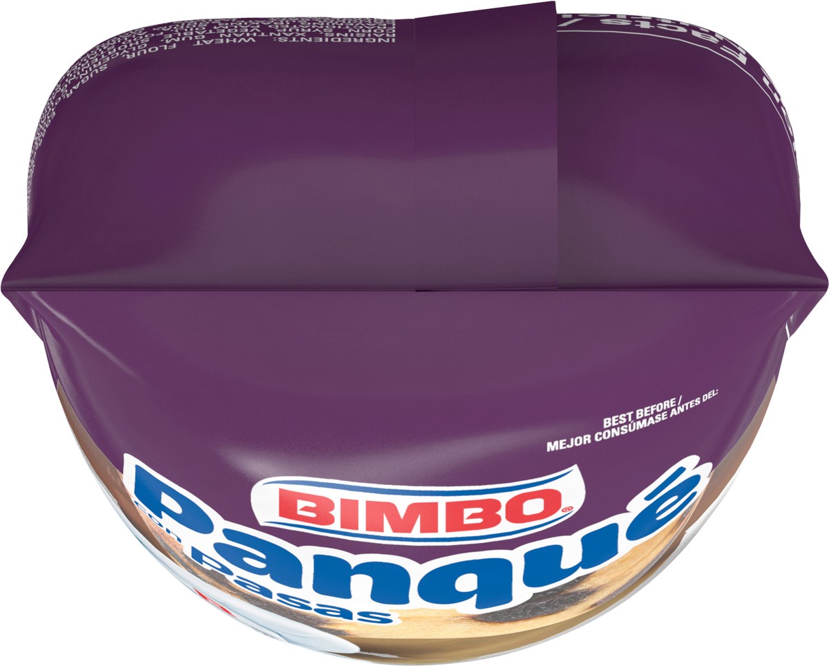 slide 3 of 9, Bimbo Panqué con Pasas Plain Pound Cake with Raisins, 9.88 oz, 8.81 oz