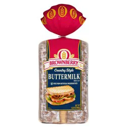 Brownberry Country Style Buttermilk Bread, 24 oz