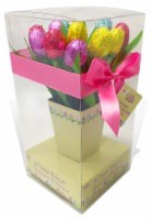 slide 1 of 1, RL ALBERTS Belgian Milk Chocolate Dozen Tulips, 2.1 oz