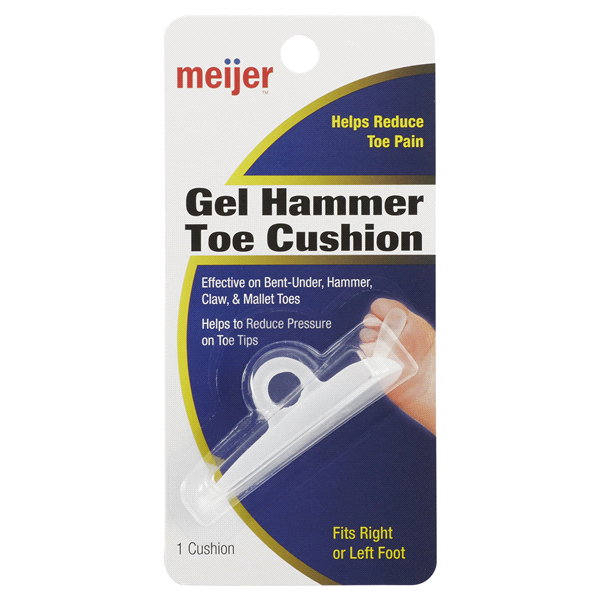 slide 1 of 2, Meijer Gel Hammer Toe Cushion, 1 ct