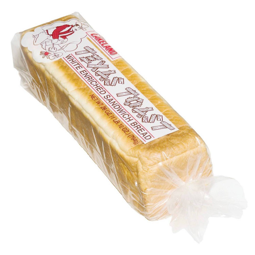 slide 2 of 4, Lakeland Texas Toast White Enriched Sandwich Bread, 28 oz
