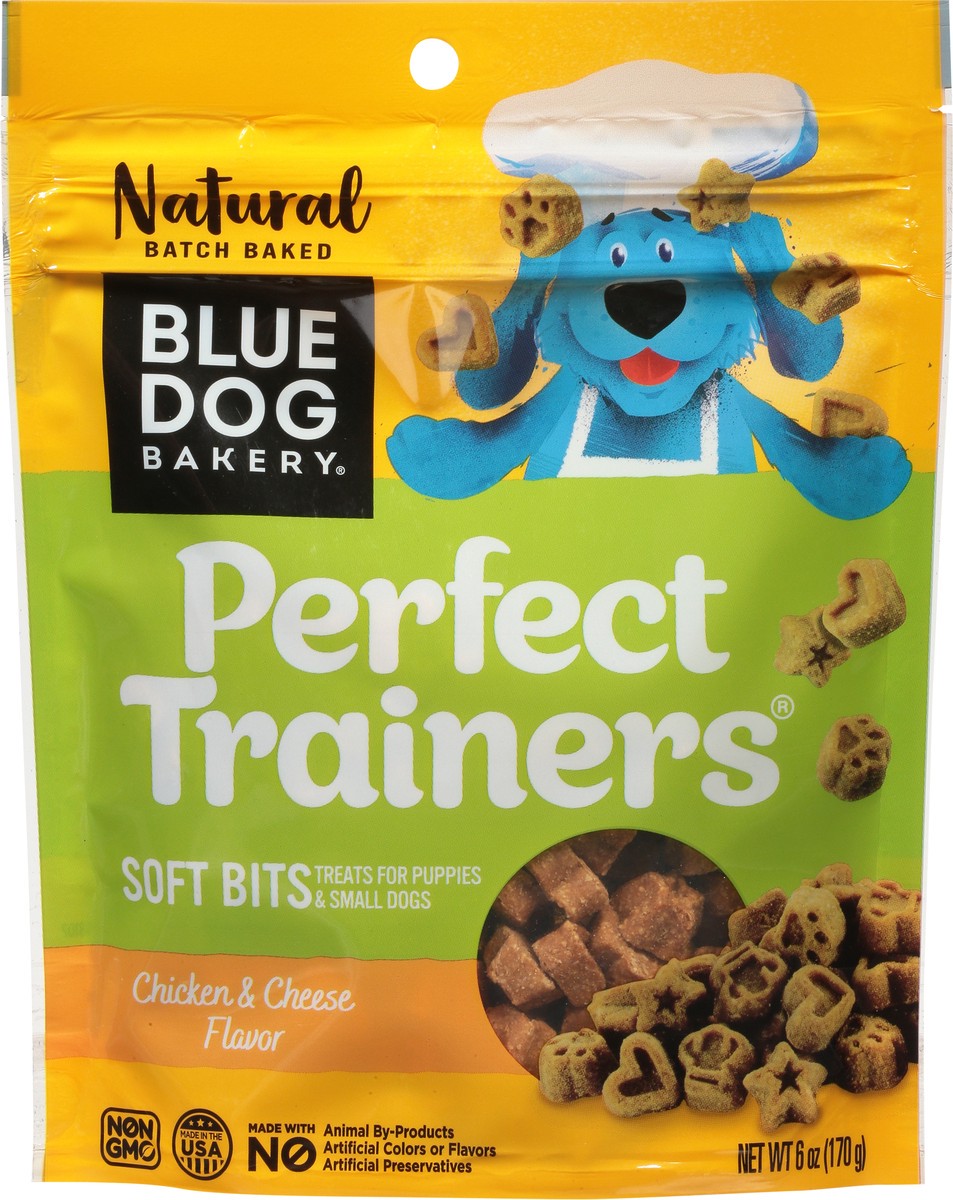 slide 2 of 9, Blue Dog Bakery Perfect Trainers Soft Bits Chicken & Cheese Flavor Treats for Puppies & Small Dogs 6 oz, 6 oz