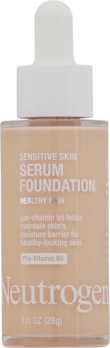 slide 2 of 9, Neutrogena Healthy Skin Serum Foundation Sensitive Skin Fragrance Free, 1 oz