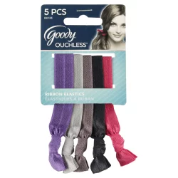 Goody® Ouchless® Ribbon Elastics Hair Ties