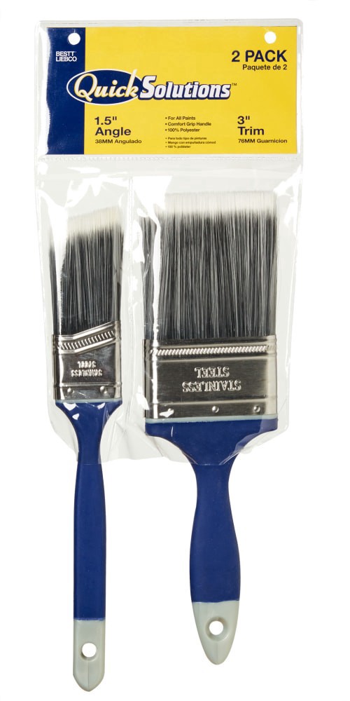 slide 1 of 1, Bestt Liebco Quick Solutions 2 Piece Brush Set, 2 ct